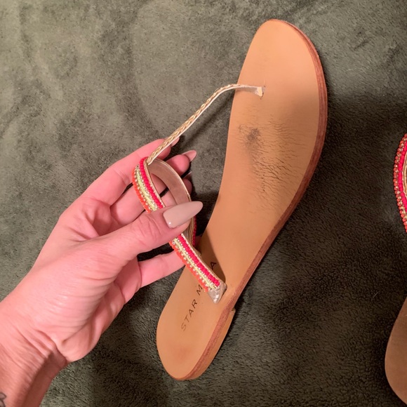 Star Mela UK Leather Sandals - Picture 4 of 5